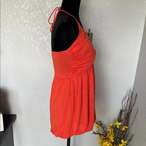 Windsor Vibrant Orange Halter Top - Picture 7 of 10